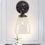 Luminaire de meuble-lavabo moderne noir mat