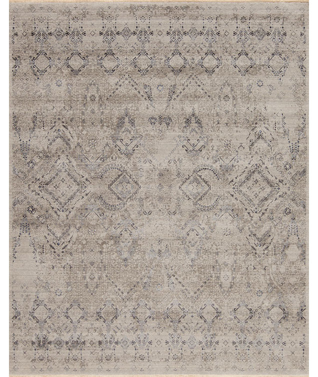 Nirvana Area Rug in Silver