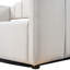Lit de jour double rembourré blanc avec rangement - Lit pour chambre à coucher moderne et confortable-774299821