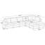 Canapé modulaire en velours réversible 9 pièces avec rangement Wylodene-302565059