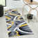 Arsenovic Power Loom Yellow/Gray Indoor Rug