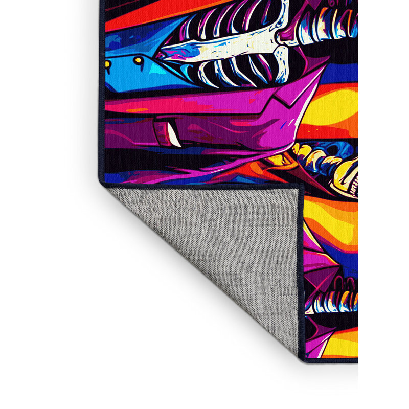 Plasma Dream Rug, Round 8'