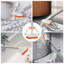 Ensemble de vadrouille, brosse de douche pour le nettoyage, brosse de salle de bain avec poignée longue extensible de 42 po