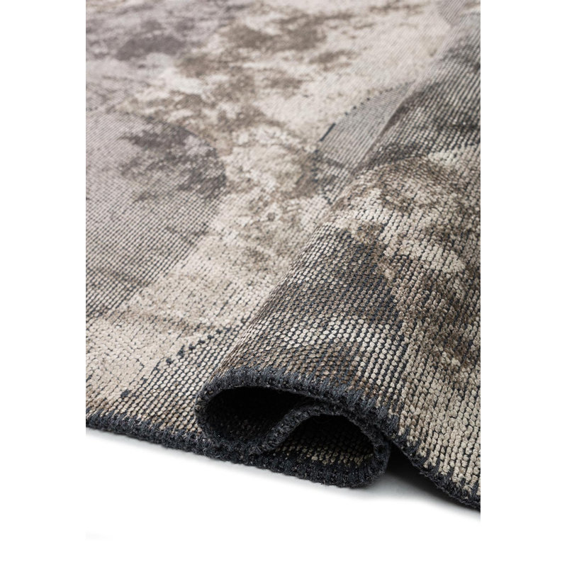 Modern Abstract Polka Dots Rug, Rectangle 7'10" x 9'10"