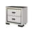 Nightstand With Spacious Drawers And LED Light