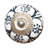 Hand Painted 1.5" Diameter Mushroom Knob Multipack