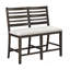 Ensemble de salle à manger de style classique avec table à finition espresso foncé et rallonge et chaises-1474159916-1474159915
