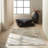 Southwestern Machine Made Power Loom Wool/Polyester Area Rug in Gray/Beige-1085637020