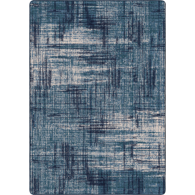 Tapis à motif abstrait simple Res Resence, Rectangle 5 pi 4 po x 7 pi 8 po
