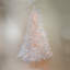 7.5' Pre-Lit Iridescent White Alaskan Pine Artificial Christmas Tree - Clear Lights