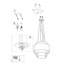 5 - Light White Drum Pendant
