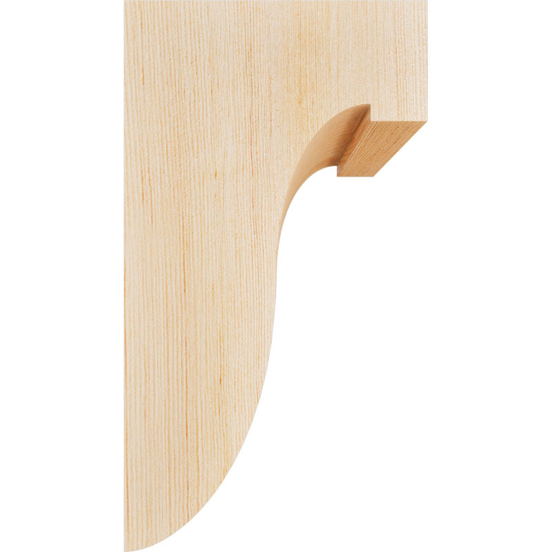 Del Monte Corbel, H 10 po x l 5,5 po x P 6 po, Sapin de Douglas, Lisse