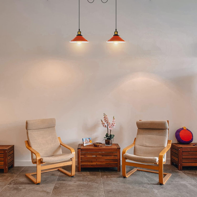 Lofton 2 - Light Cluster Pendant, Orange