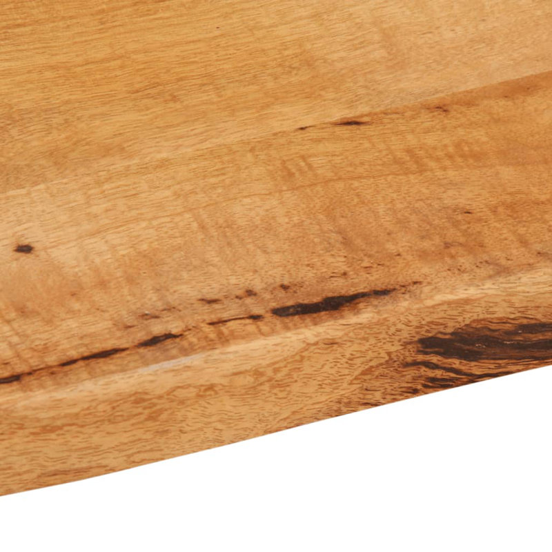 Vidaxl Table Top 39.4x15.7x1.5 In Solid Wood Mango, 2.5cm H x 70cm W x 60cm D