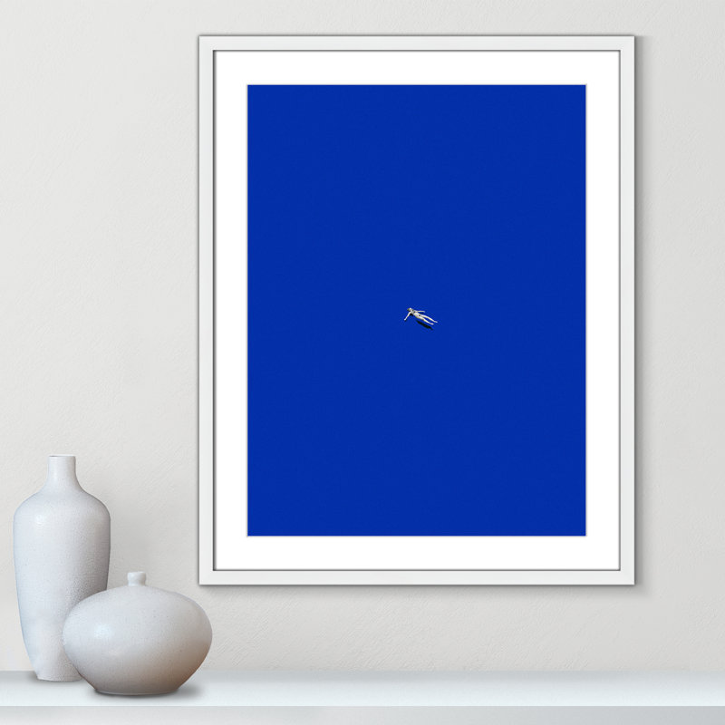 «No stress print» par Leon, Blanc satiné, 23.5'' W x 29.5'' H, Imprimé mat