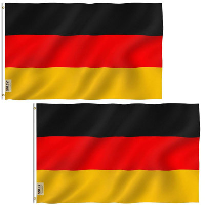 Drapeau Allemagne 3x5 pieds - drapeaux allemand en polyester