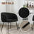 Damle 19.49'' H Upholstered Metal Armchair-570395718