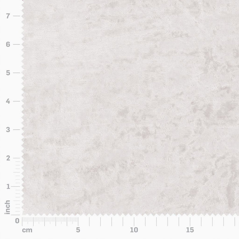 Ritz Velvet Fabric, Chalk
