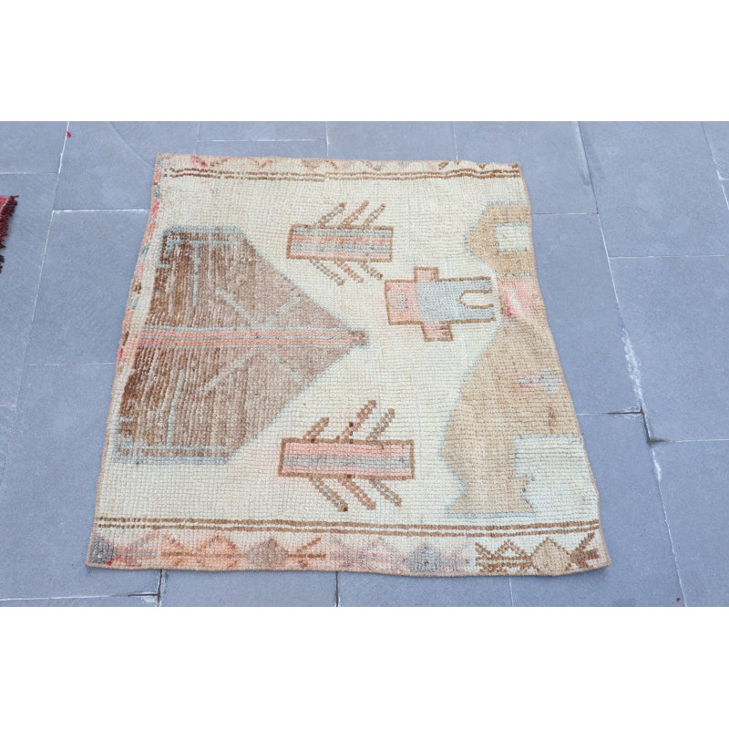 Tapis turc vintage rétro Anatolian
