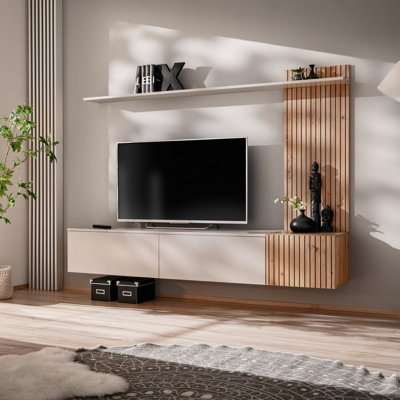 Caldarelli Entertainment Unit W180cm - Sleek Contemporary Media Console