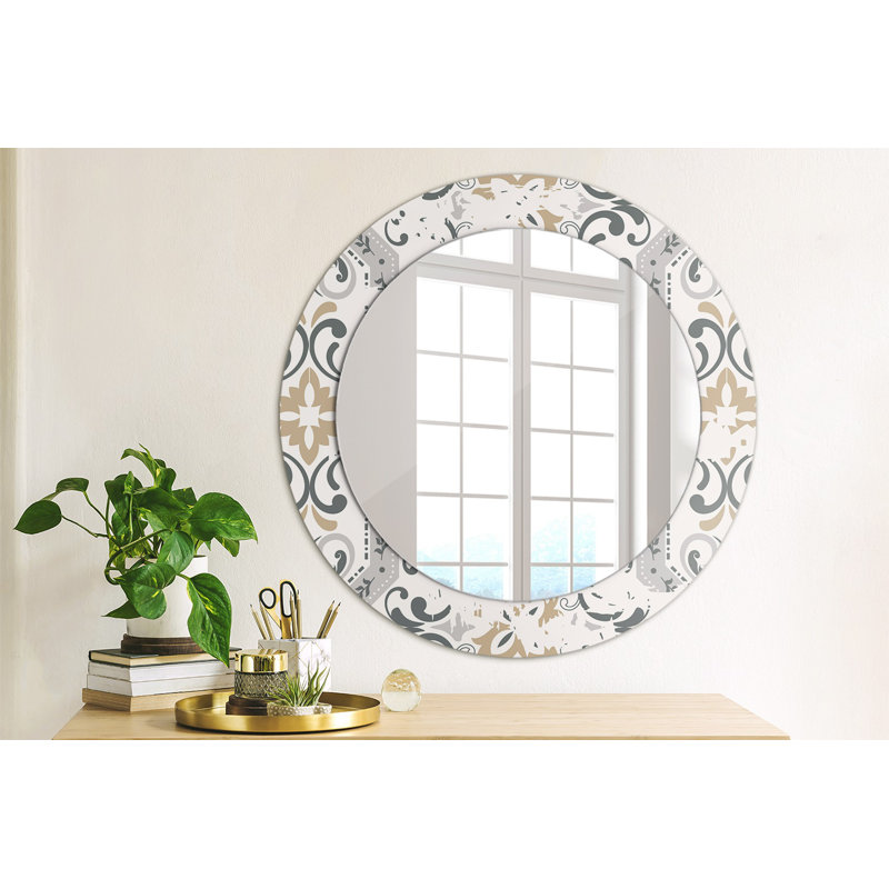 Huldar Glass Flat Wall Mirror