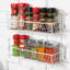 12 Jar 2 Tier Wall Metal Wire Spice Rack-645143707