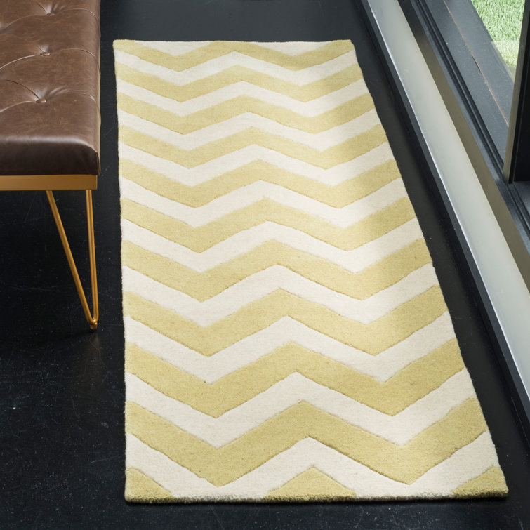 Teresita Chatham Hand Tufted Wool Chevron Rug