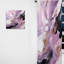 Charmes - Murmure de marbre mauve et rose - Rideau moderne - Velours obscurcissant - 1 panneau-902306419