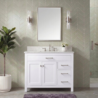 Ajhane 42" Single Bathroom Vanity Set