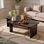 Table basse en bois, table de salon carrée moderne Mid Century, forme ajustable libre, 2 pièces-2129587139-2132692897