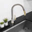 ZLINE Autograph Gemini Pull Down Single Handle Kitchen Faucet-2126995478