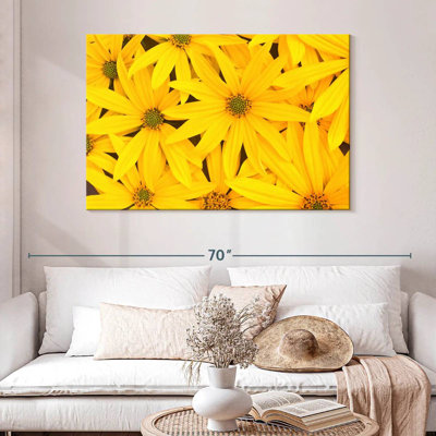 Fleurs jaune vif Harnek