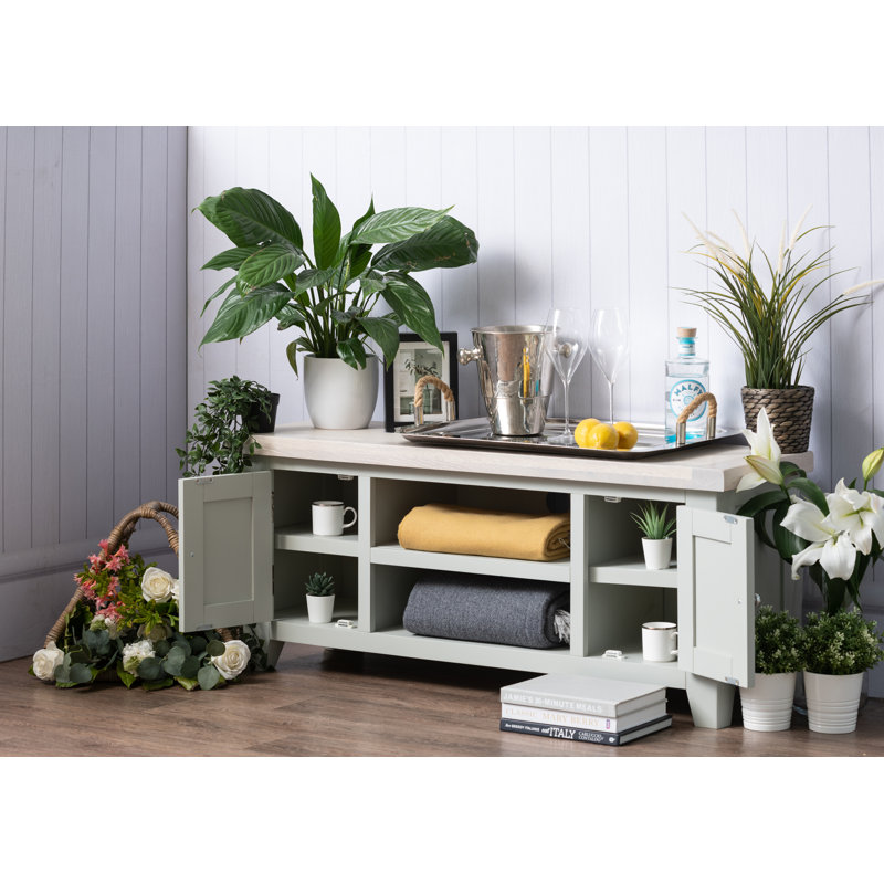 Tyronza Unfinished TV Stand for TVs up to 50"
