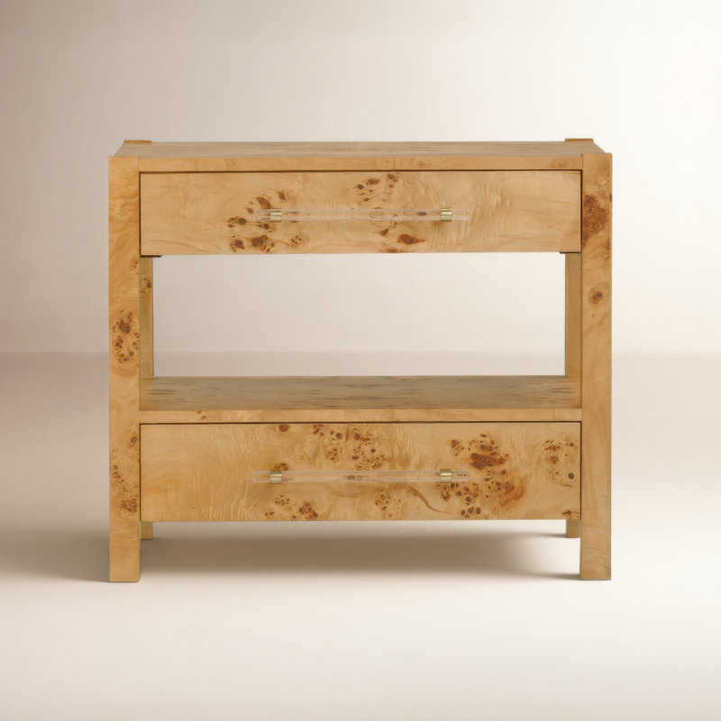 Omnia 26'' W Nightstand, Brown