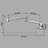Wall Mounted Pot Filler Folding Kitchen Faucet Retractable Double Joint Swing Arm-106803027