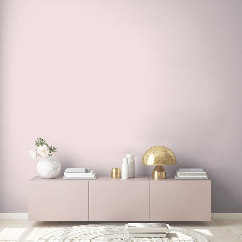 Maison Charme Polka Dot Motif 10.05m x 53cm Wallpaper Roll, Pink