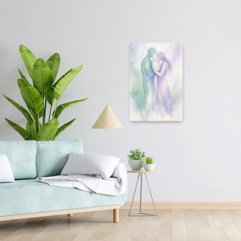 Intimate Bond Between Parents And Child by Natalie Bruns - Print, 60.96 cm H x 40.64 cm W