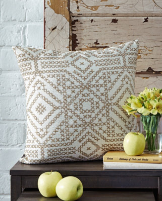 Gahagan Square Cotton Pillow Cover & Insert