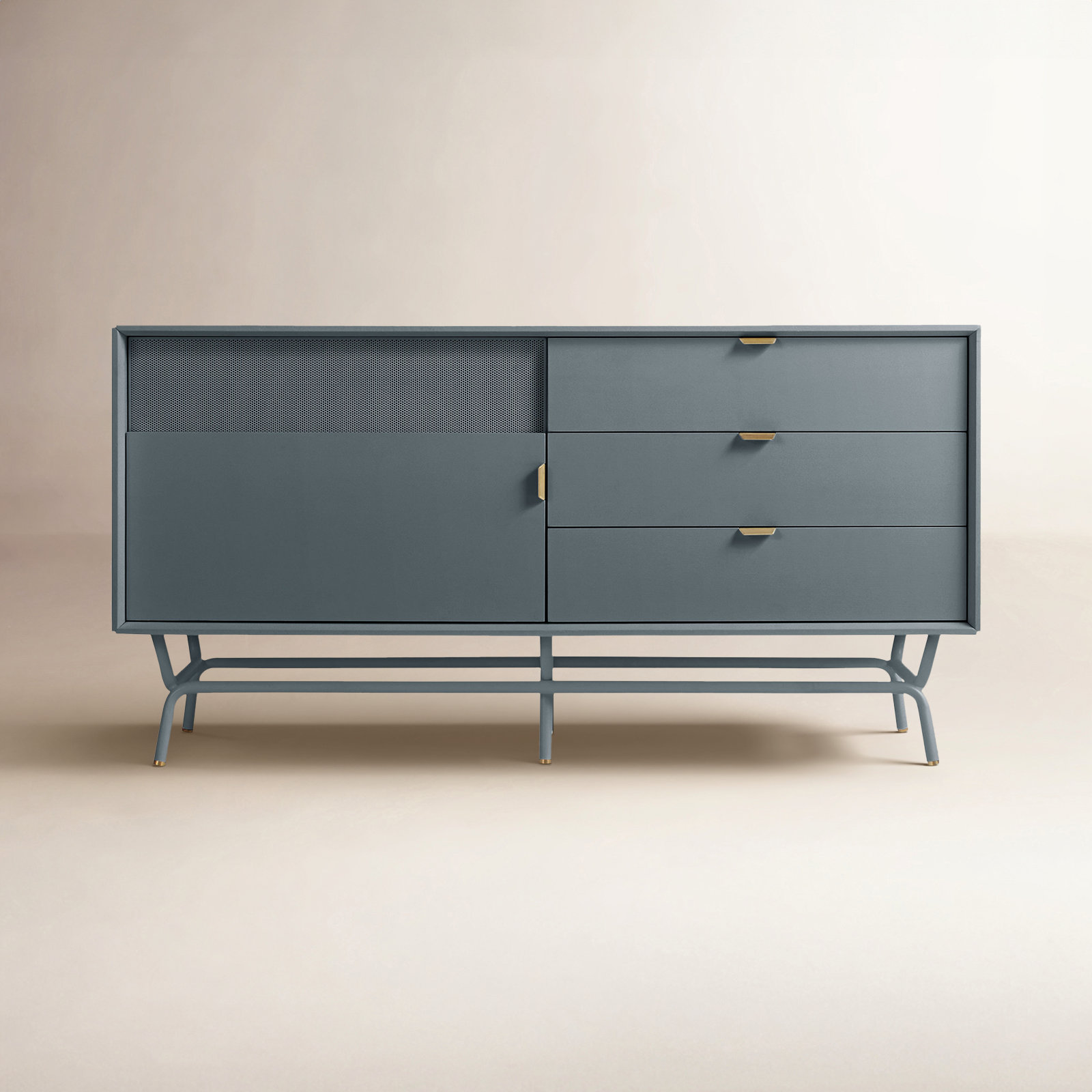Dang 56'' Media Console, Marine Blue