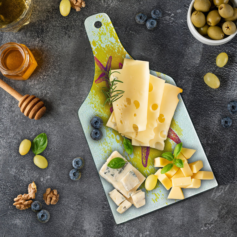 Planche à découper en verre trempé Ambesonne
