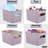 Ribbed Plastic Basket Set-73493697-73493694