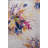 Beige-Themed Multi-Colored Abstract Paint Splash Patterned Modern Decorative Rug-1129090122