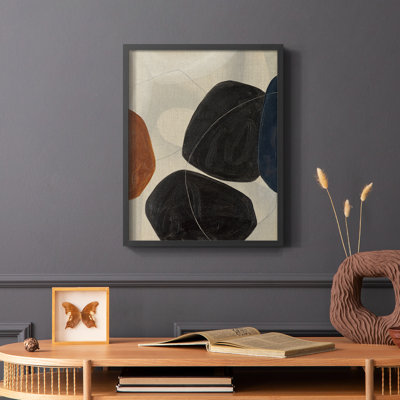 Gravity I Framed Print - Solid Wood