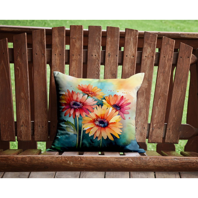 Other/No Pattern Outdoor Throw Pillow, 14" H x 14" W