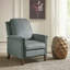 Fauteuil inclinable par pression