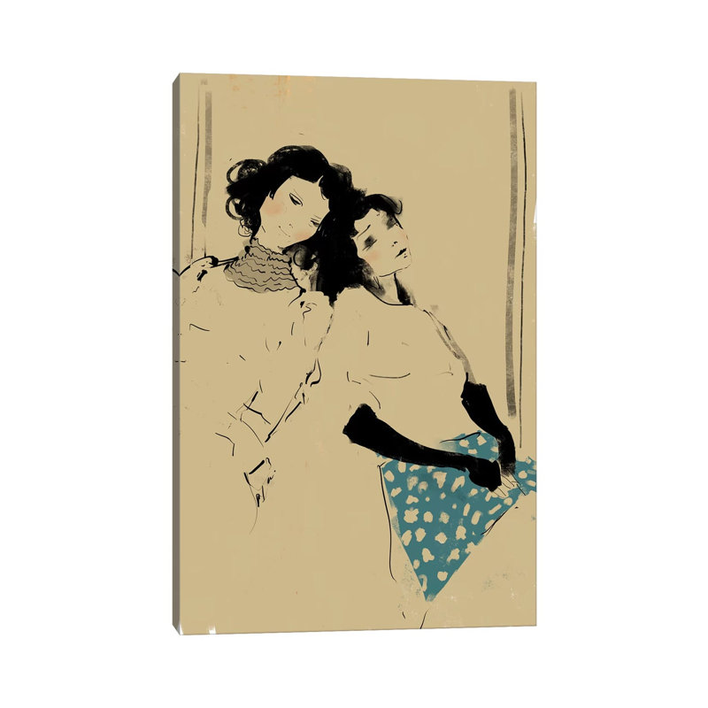 Subway Sketch by Anikó Salamon - Wrapped Canvas Print, 66.04 cm H x 45.72 cm W