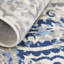 Tapis ivoire / bleu Rondo-32964557