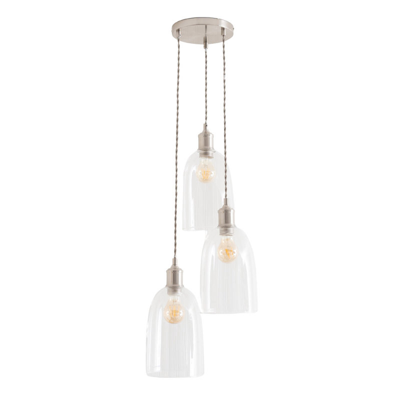 3 - Light Pendant, Chrome