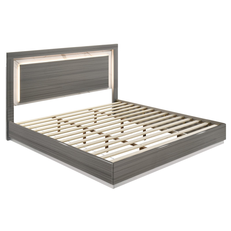 Hutcheson Queen Bed Gray, Queen