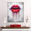 Goutte à peinture Lips-530534301